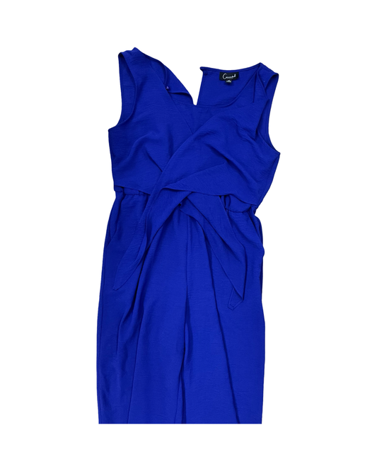 Jumpsuit By Connected Apparel In Blue, Size:Lp