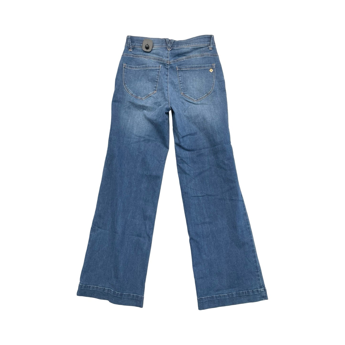 Jeans Wide Leg By Democracy In Blue Denim, Size:4