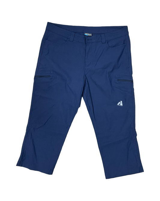 Athletic Pants By Eddie Bauer In Navy, Size:12