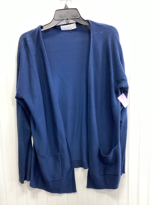 Top Ls By Time And Tru In Blue, Size:L