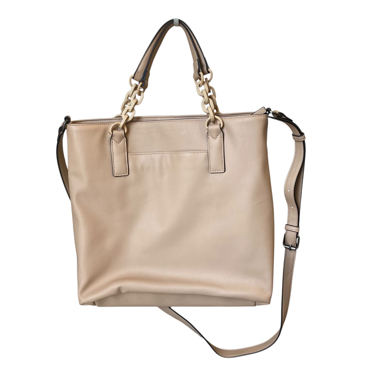 Handbag By Simply Vera In Tan, Size:Large