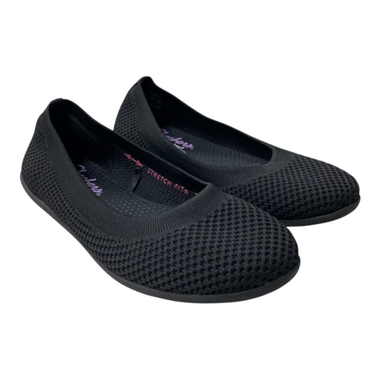 Shoes Flats By Skechers In Black, Size:7.5