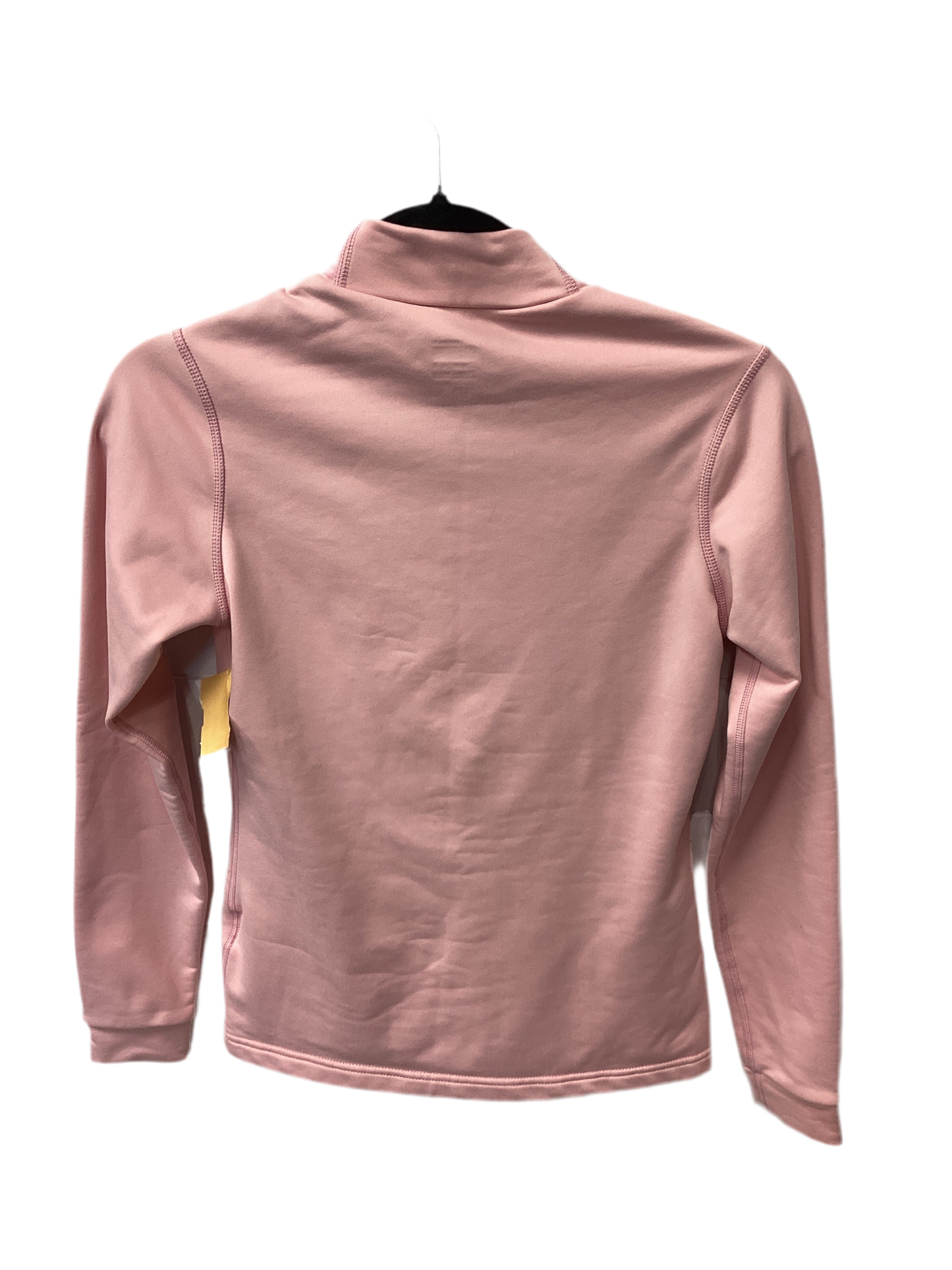 Athletic Top Ls Collar By Nike Apparel In Pink, Size:M