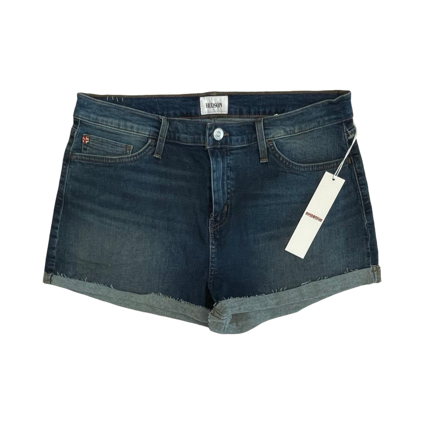 Shorts By Hudson In Blue Denim, Size:10
