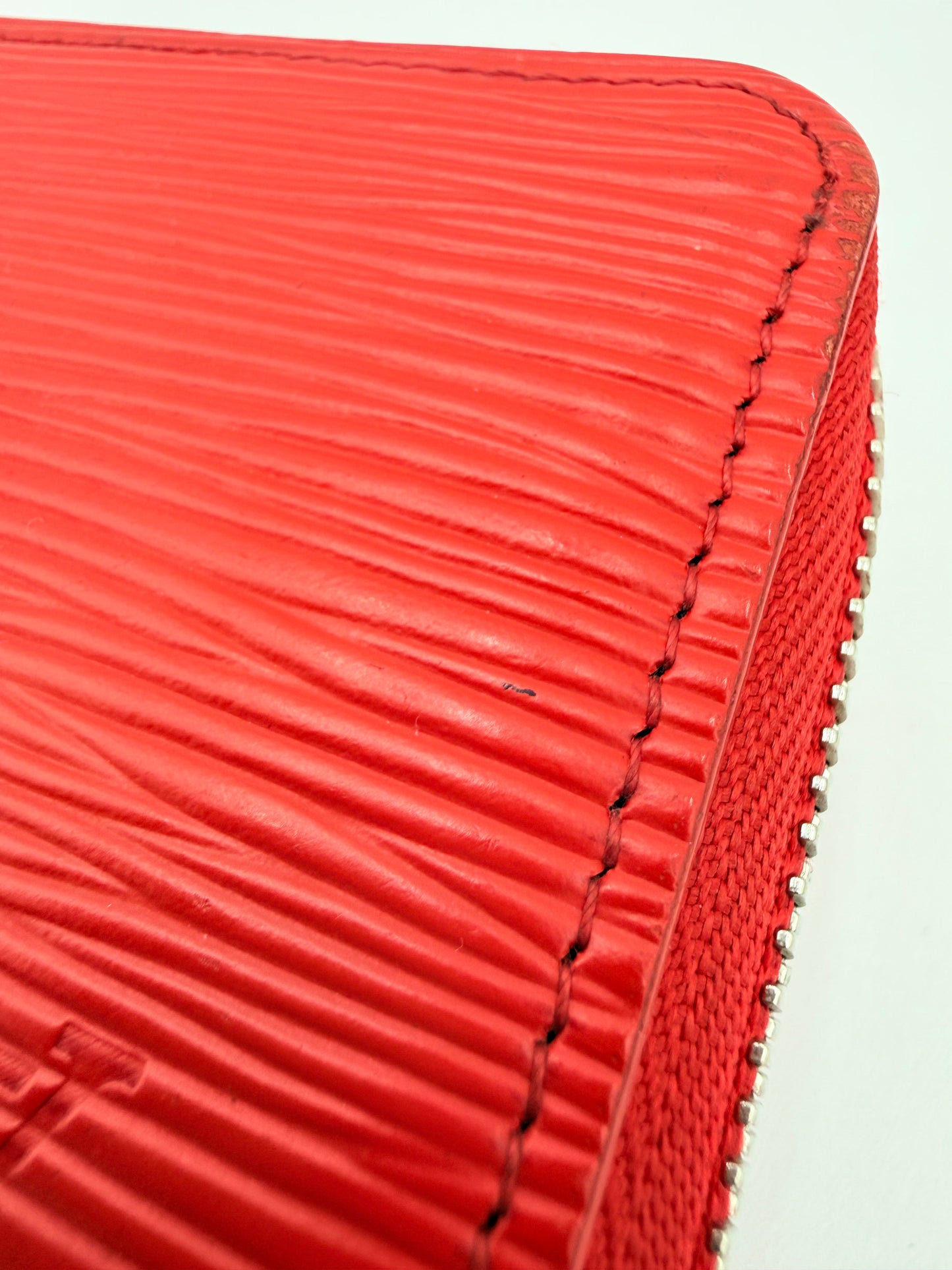 Wallet Luxury Designer By Louis Vuitton In Red, Size:Medium