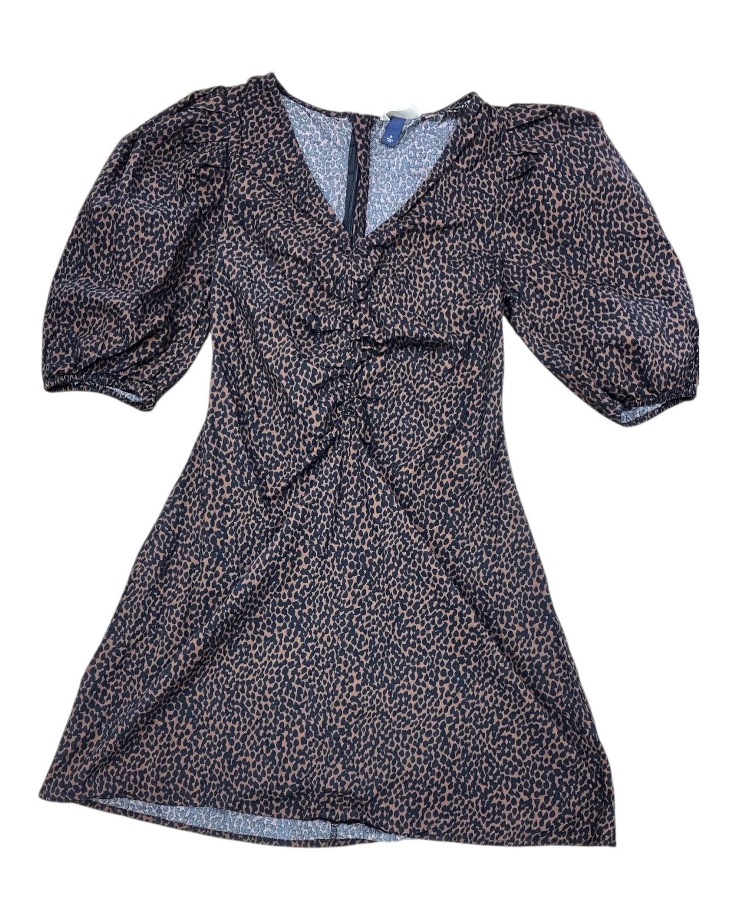 Dress Casual Midi By Universal Thread In Animal Print, Size:8