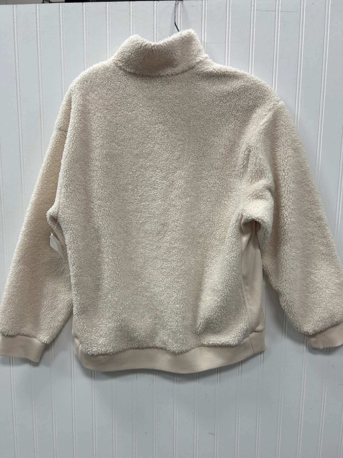 Athletic Fleece By Athleta In Cream, Size:S