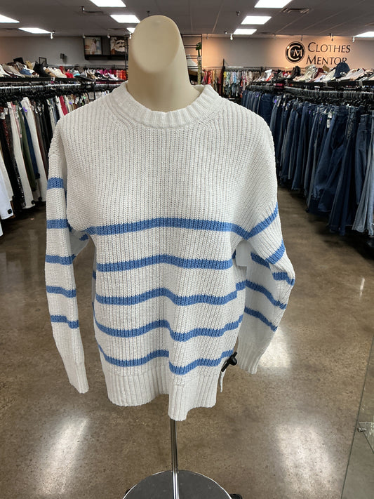 Sweater By Time And Tru In White, Size:Xs