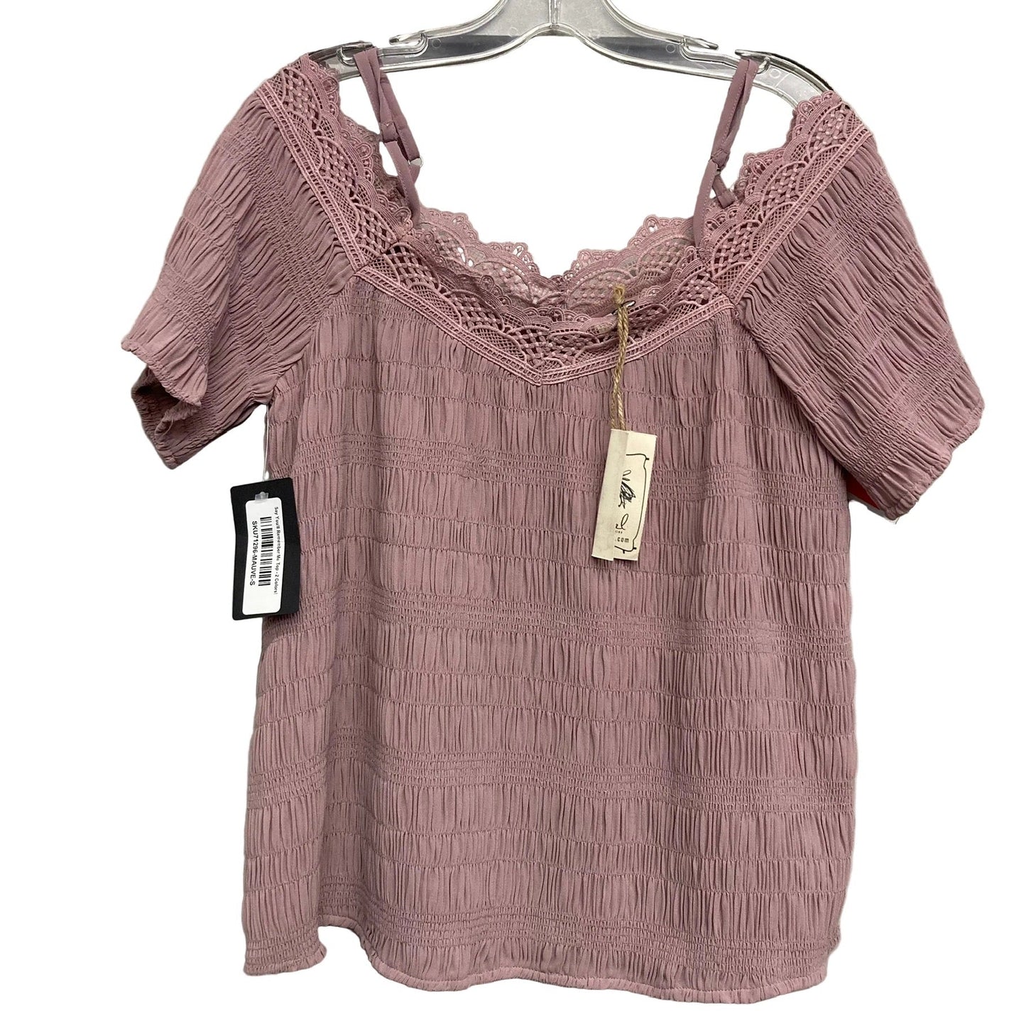 Top Ss By Easel In Purple, Size:S