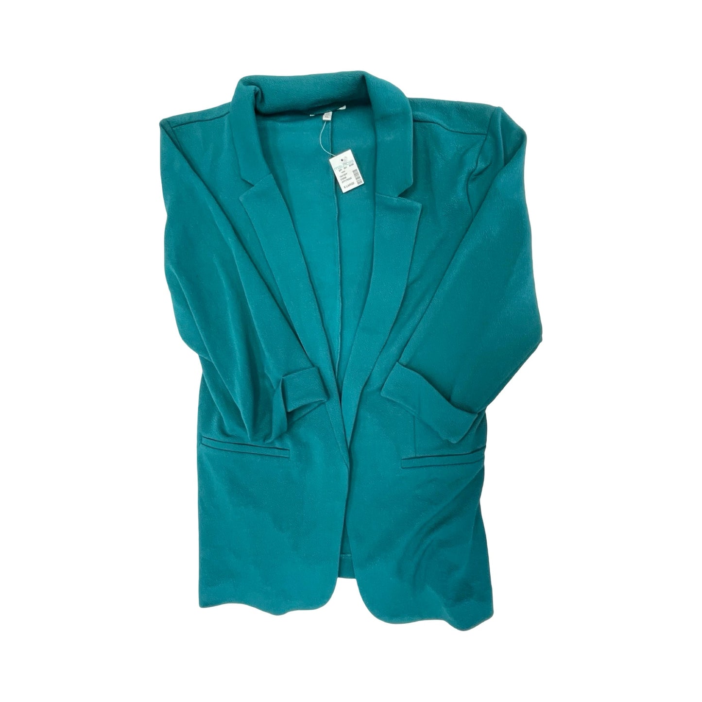 Blazer By Maurices In Teal, Size:Xl