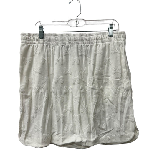 Skirt Mini & Short By Disney In White, Size:8