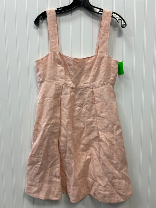 Dress Casual Midi By Banana Republic In Pink, Size:S