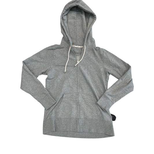 Sweatshirt Hoodie By Gap In Grey, Size:S