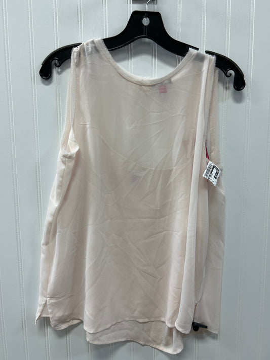 Top Sleeveless By Vince Camuto In Pink, Size:M