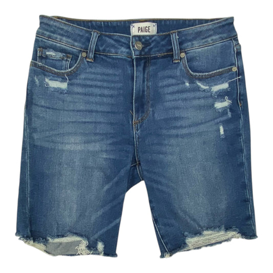 Shorts By Paige In Blue Denim, Size:6