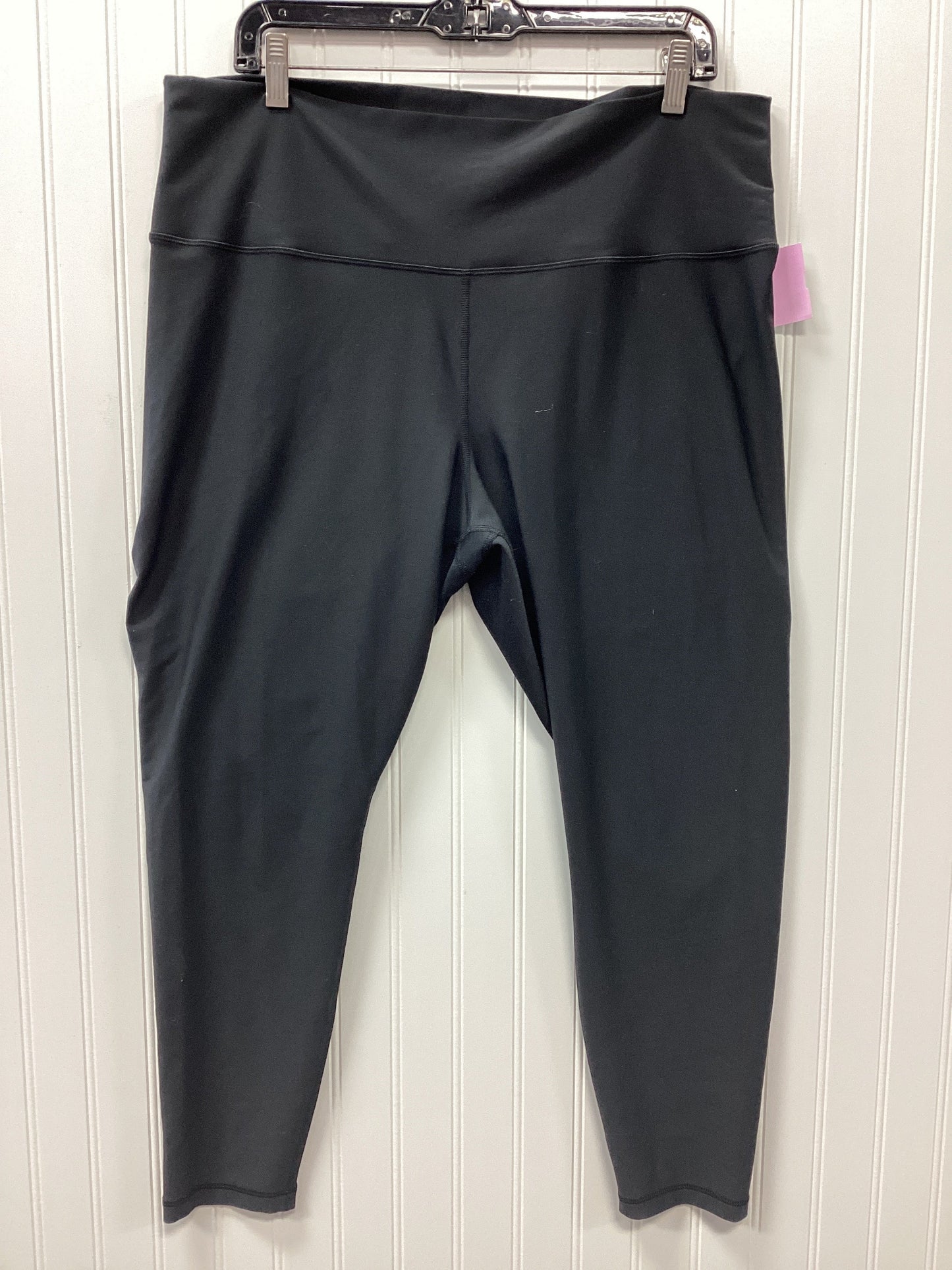Athletic Leggings By Old Navy In Black, Size:1X