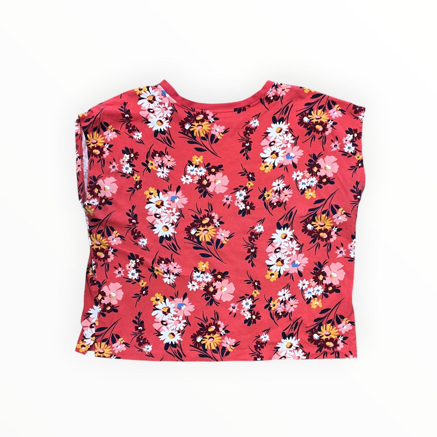 Top Ss By Loft In Floral Print, Size:Xl
