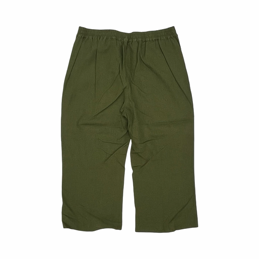 Pants Cropped By Coldwater Creek In Green, Size:L