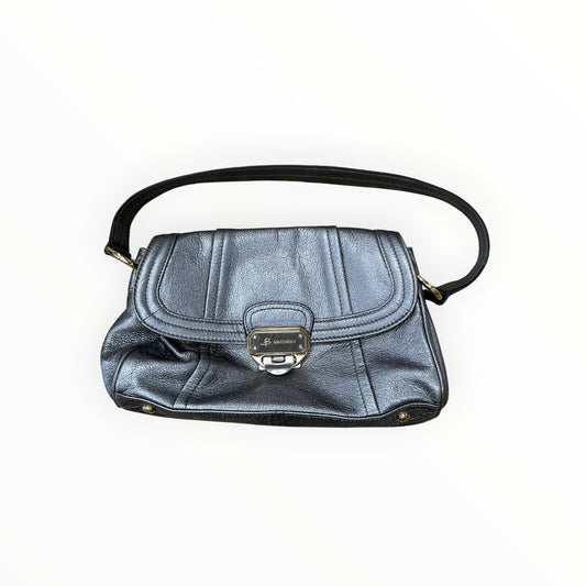 Handbag By B. Makowsky In Grey, Size:Medium
