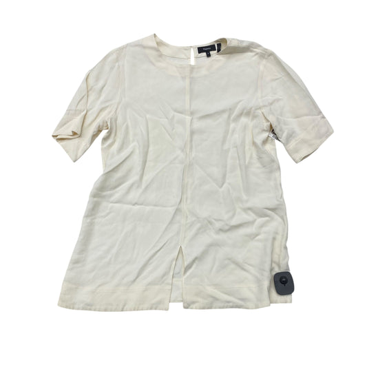 Top Ss By Theory In Cream, Size:M