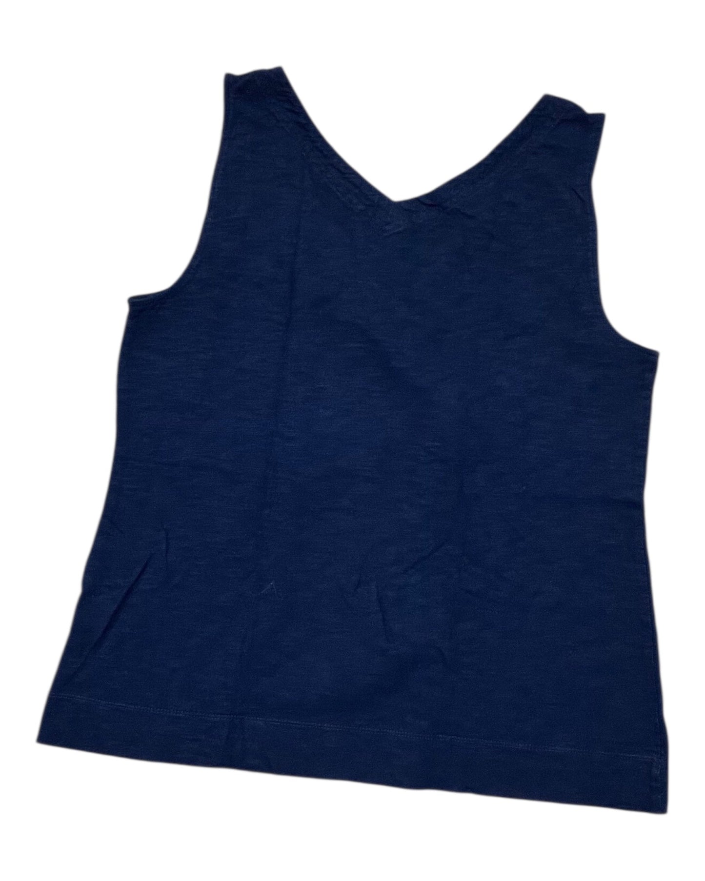 Top Sleeveless Basic By Chicos In Navy, Size:S