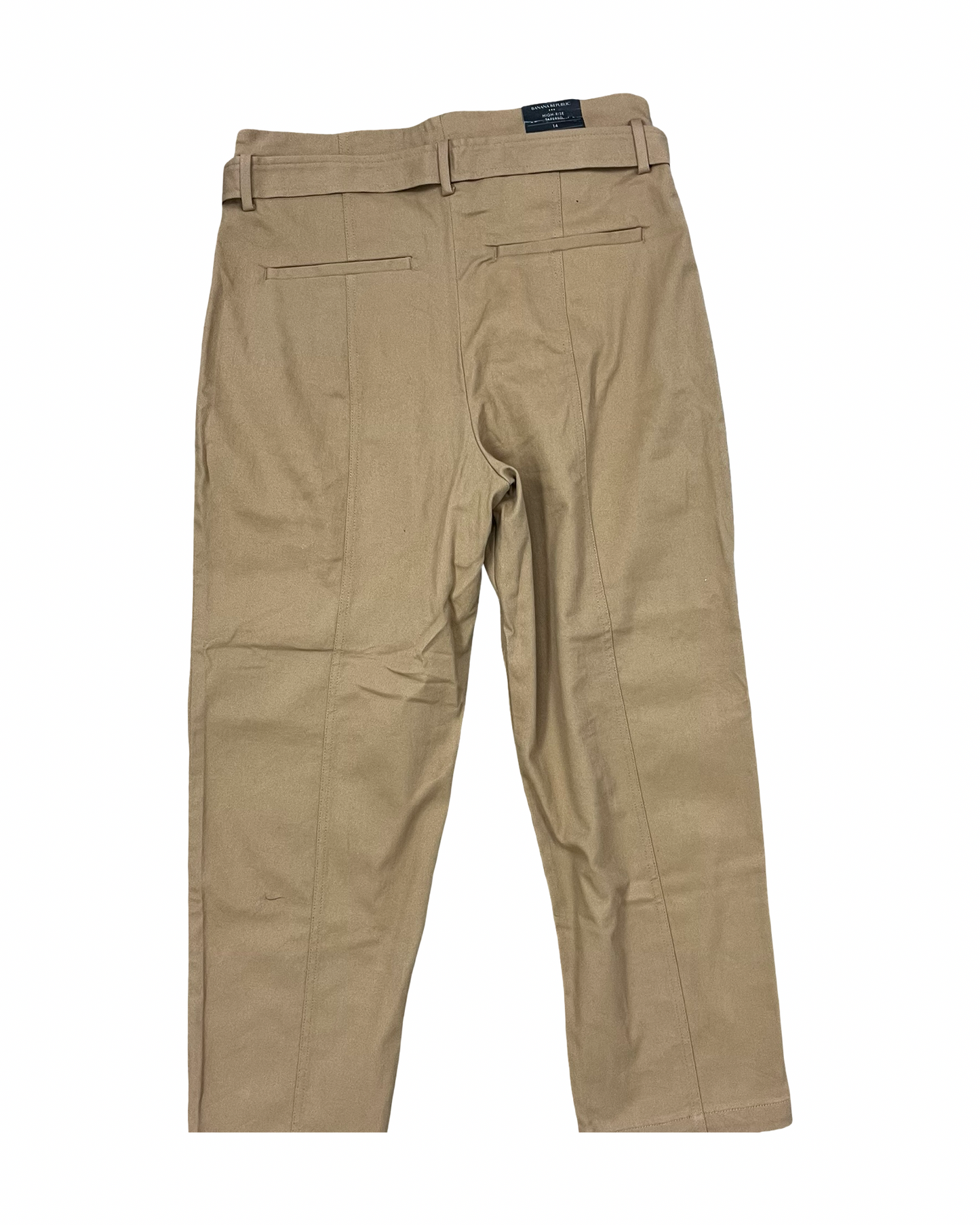 Pants Chinos & Khakis By Banana Republic In Tan, Size:14