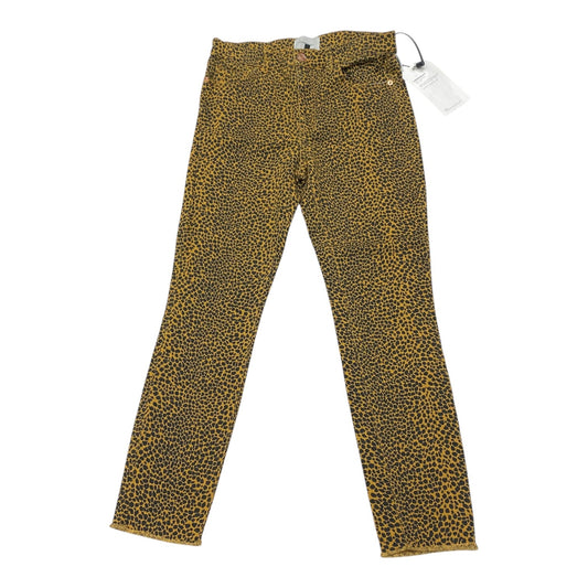 Jeans Skinny By Current/Elliott In Animal Print, Size:4