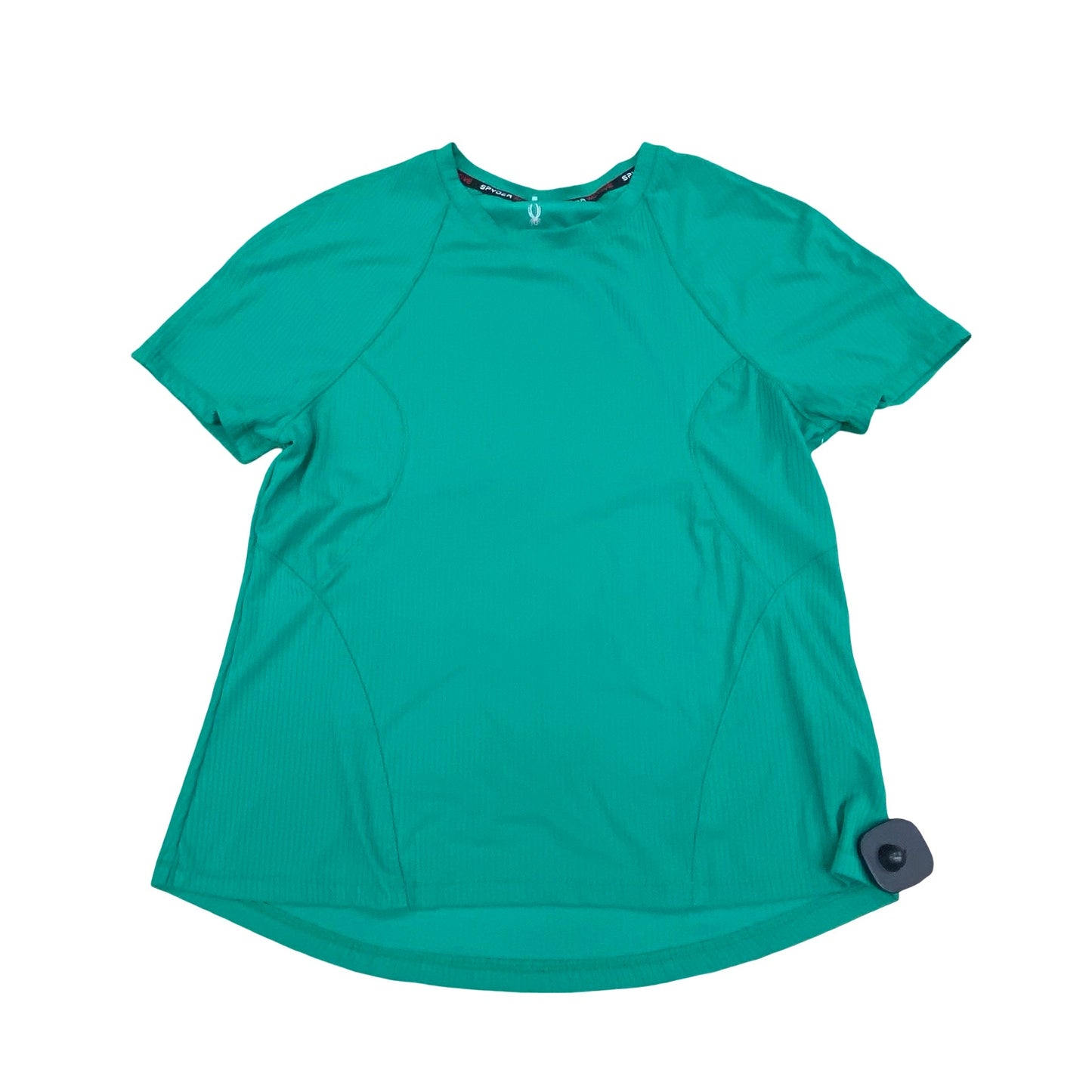 Athletic Top Ss By Spyder In Green, Size:M