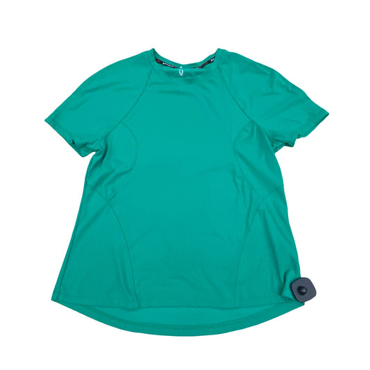 Athletic Top Ss By Spyder In Green, Size:M