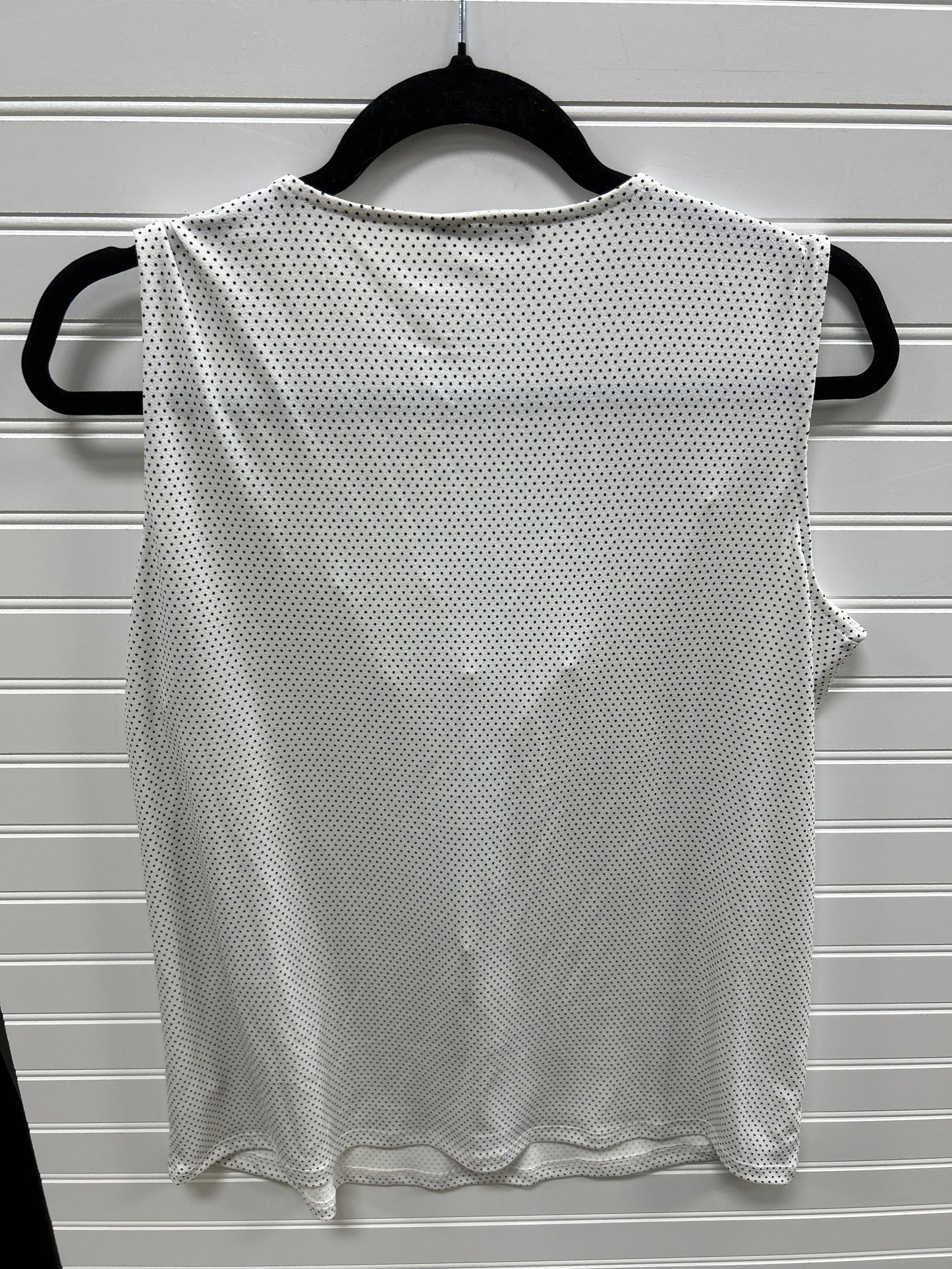 Top Sleeveless By Adrianna Papell In Cream, Size:M