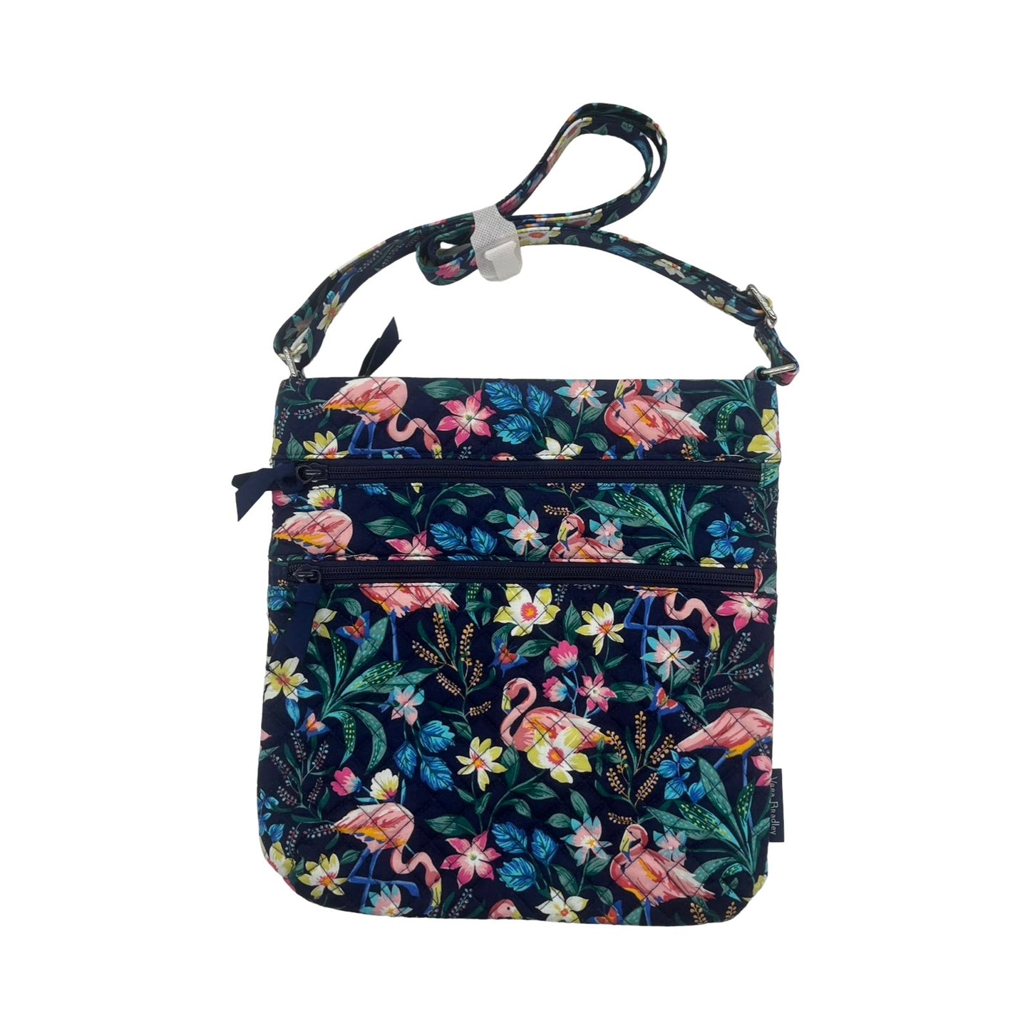 Crossbody By Vera Bradley In Tropical Print, Size:Large