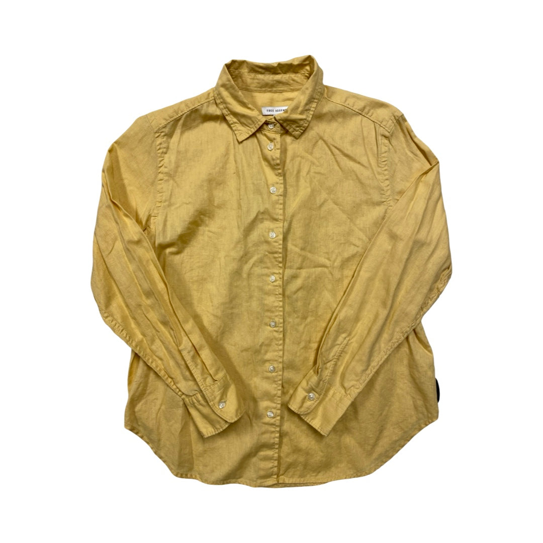 Top Ls By Free Assembly In Yellow, Size:S