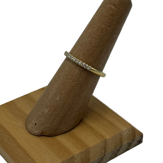 Tiffany & Company 18K Diamond Half Eternity Luxury Ring , Size: 6