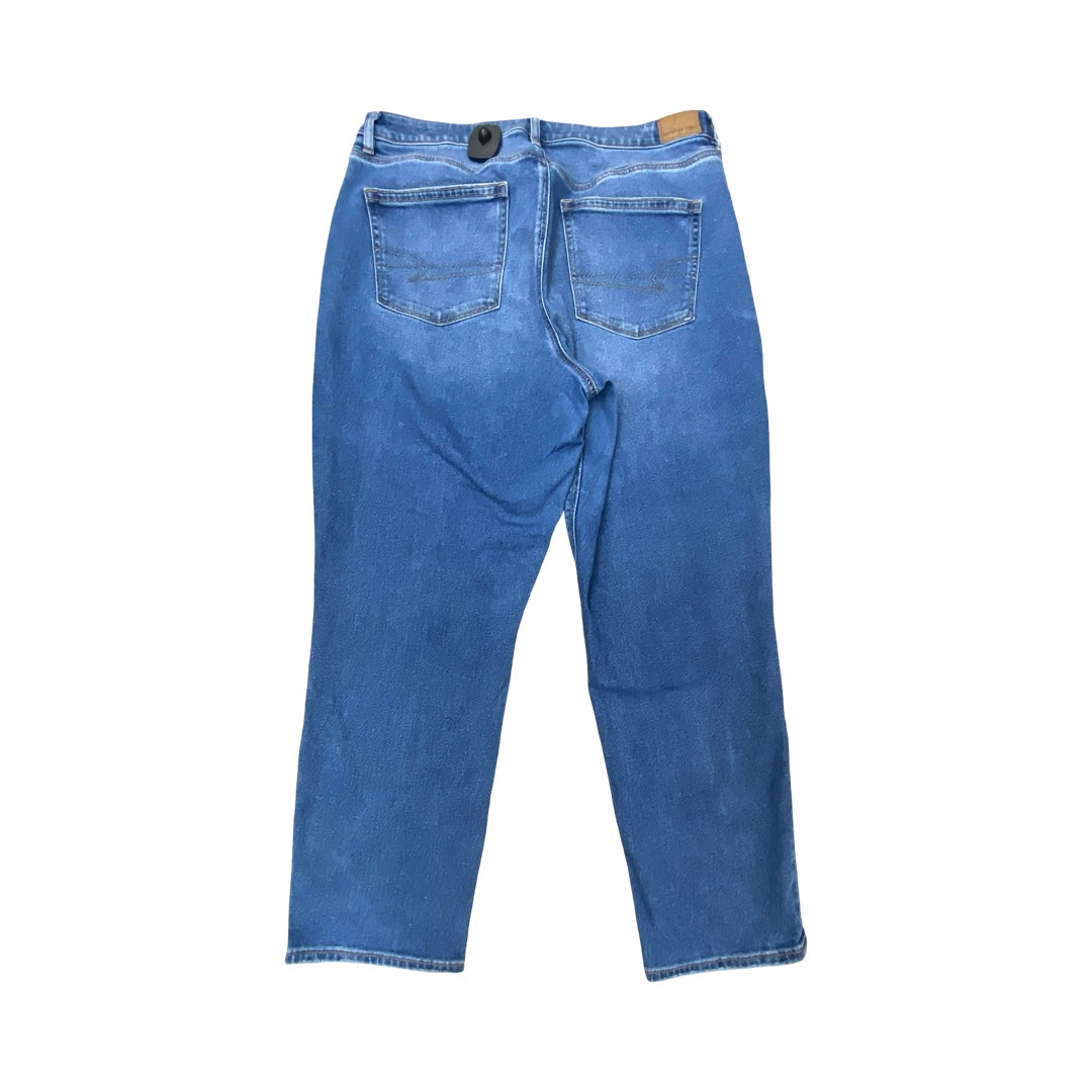 Jeans Skinny By American Eagle In Blue, Size:18