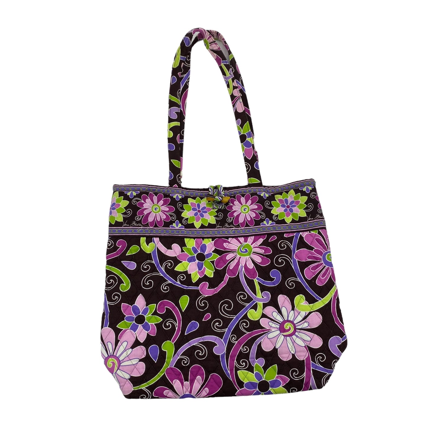 PURPLE TOTE by VERA BRADLEY Size:MEDIUM