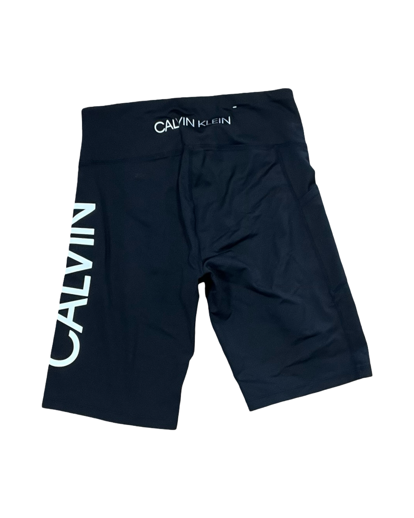 Athletic Shorts By Calvin Klein In Black, Size:M
