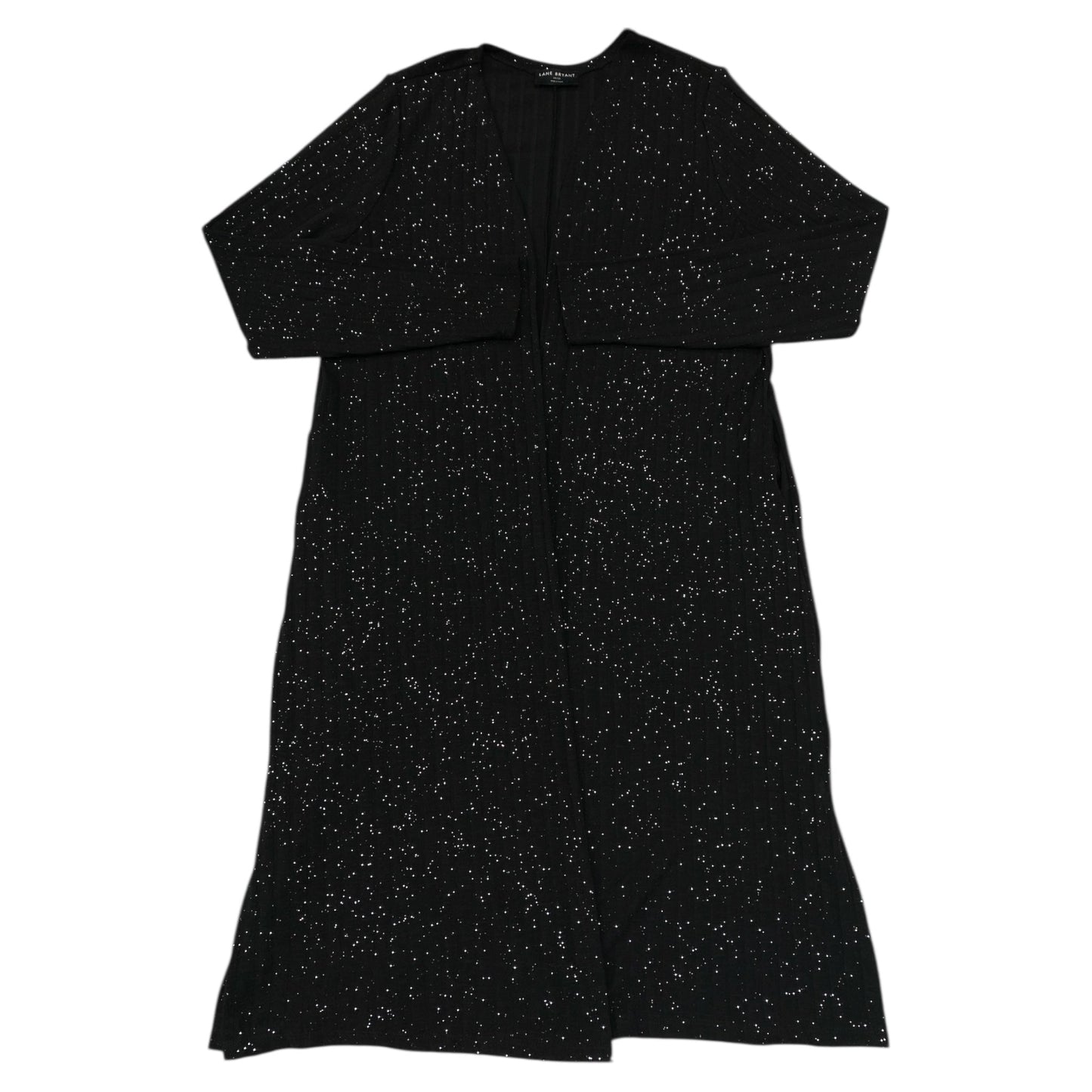 Sweater Cardigan By Lane Bryant In Black, Size:10