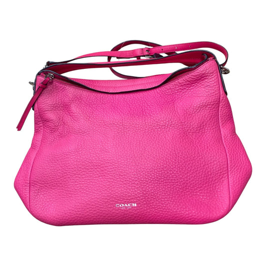 Handbag Designer By Coach In Pink, Size:Large