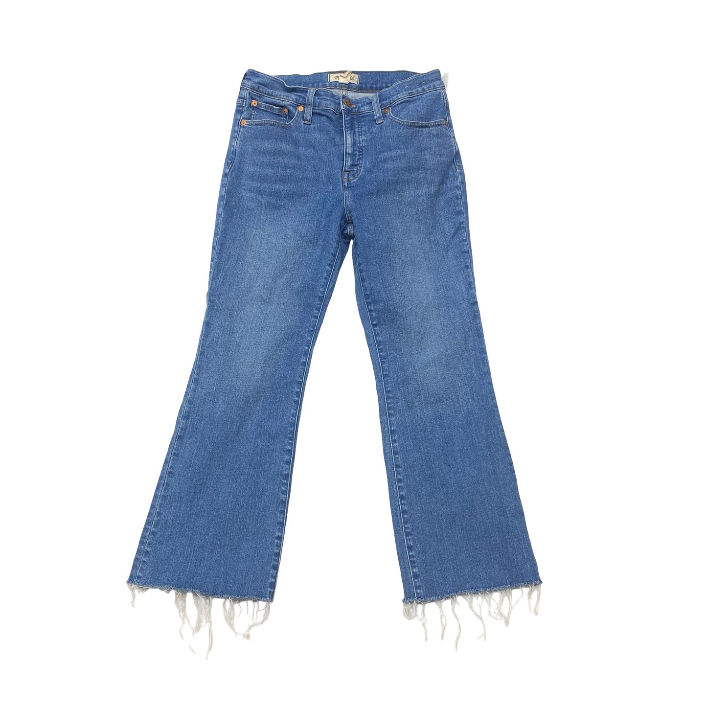 Jeans Flared By Madewell In Blue, Size:8