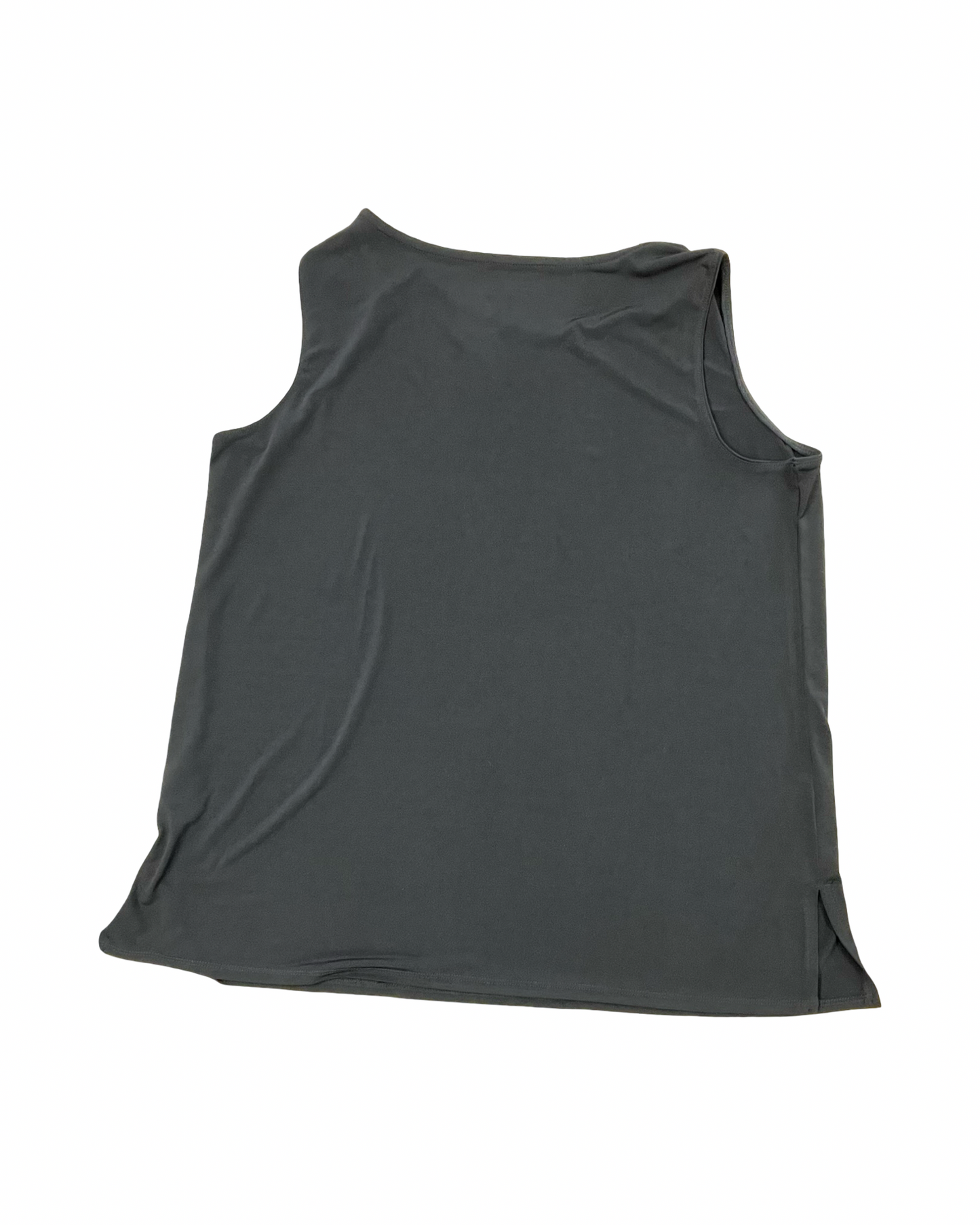 Tank Top By Susan Graver In Black, Size:1X