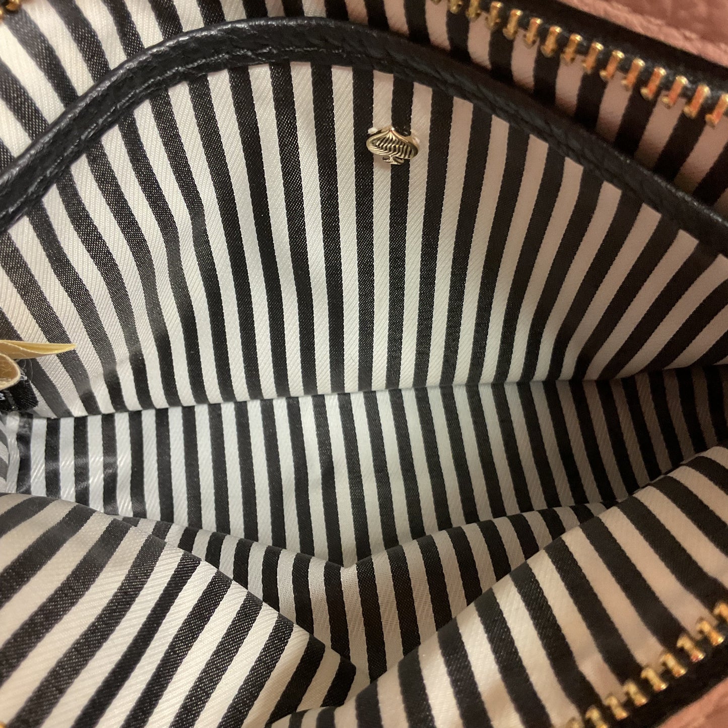 Clutch Designer By Kate Spade In Black & Pink, Size:Medium