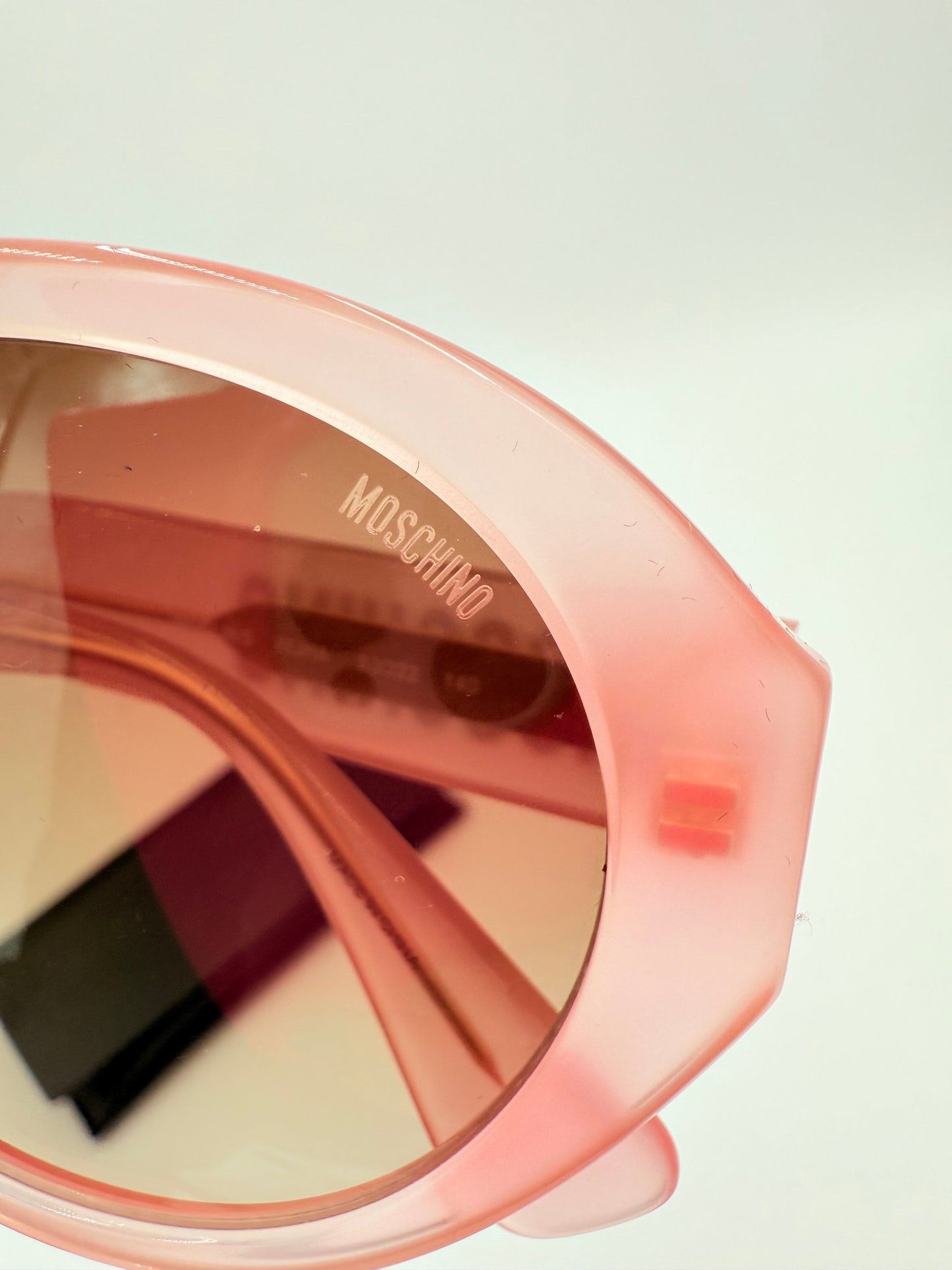 Sunglasses Luxury Designer By Moschino In Pink