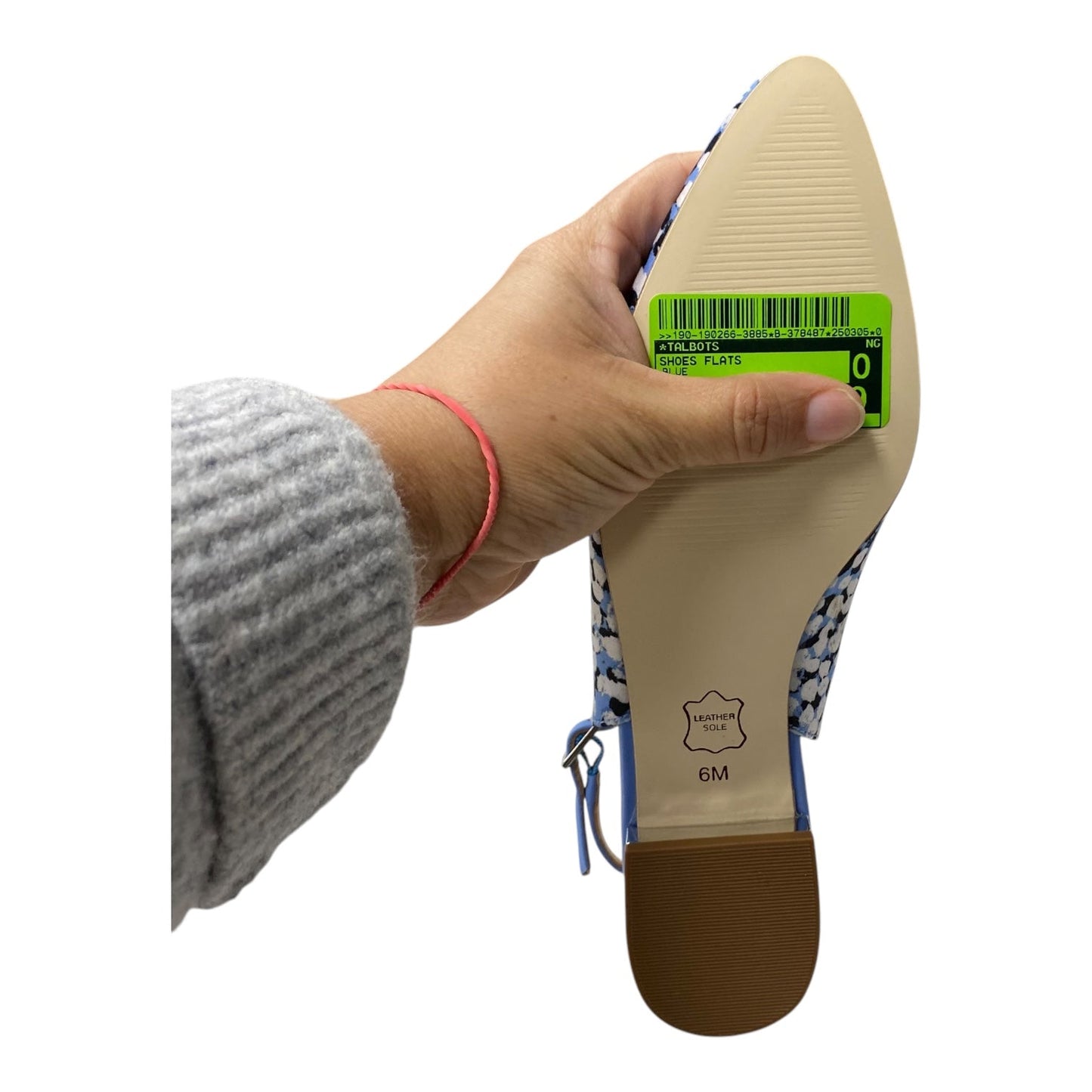 Shoes Flats By Talbots In Blue, Size:6