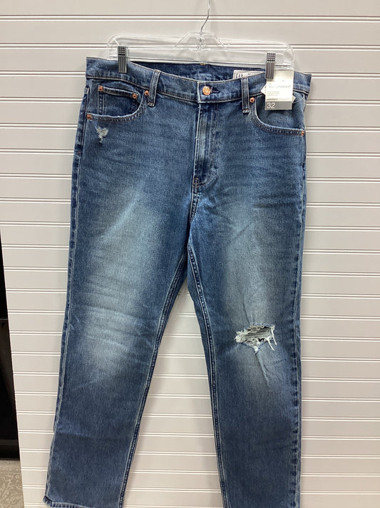 Jeans Boyfriend By Gap In Blue Denim, Size:14