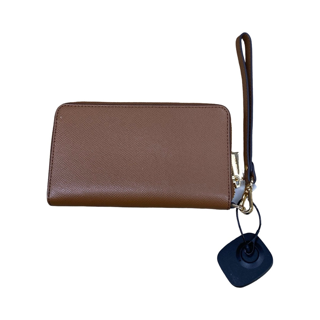 Wristlet Designer By Michael Kors In Brown, Size:Medium