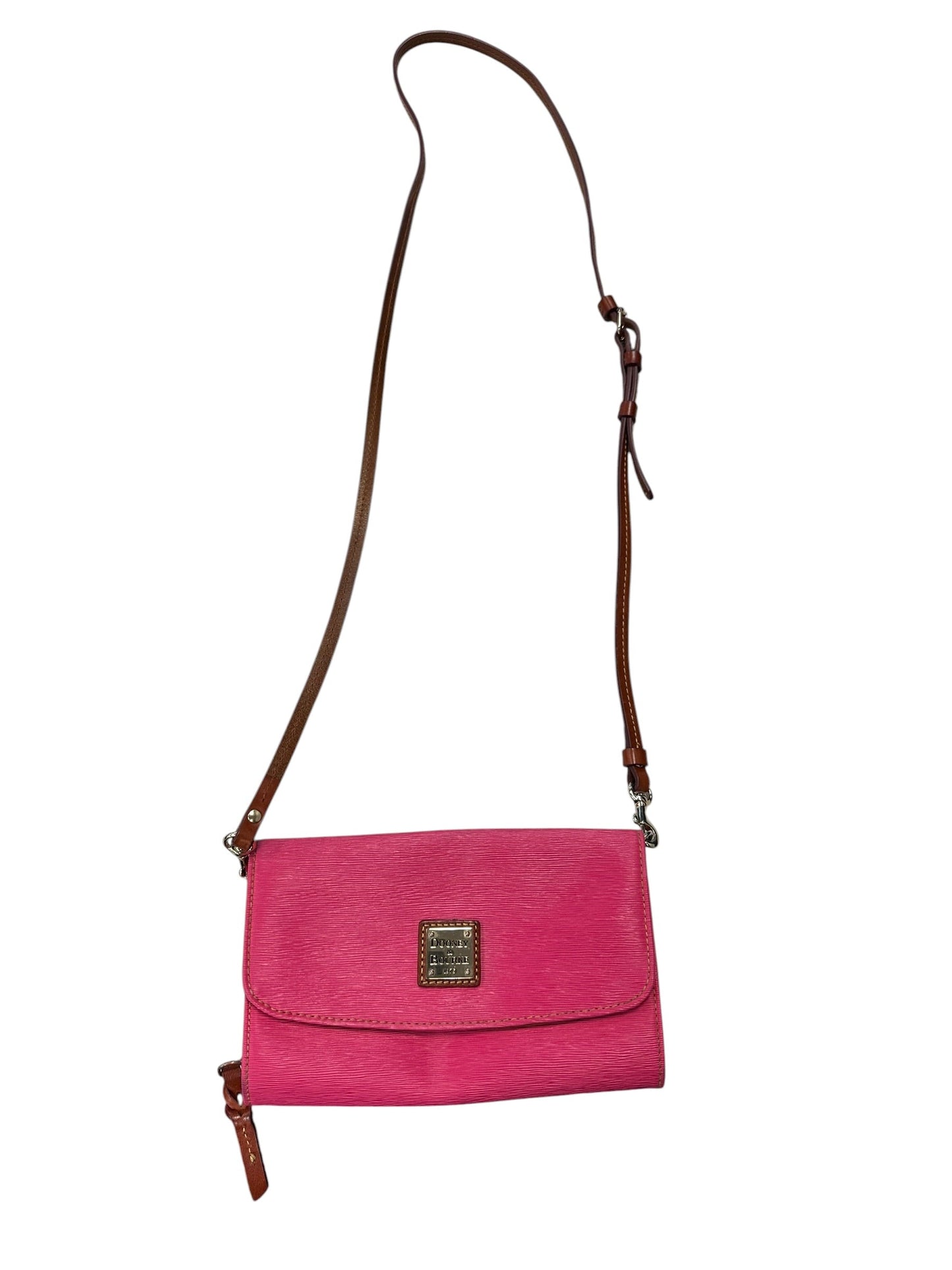 Crossbody Designer By Dooney And Bourke In Pink, Size:Small