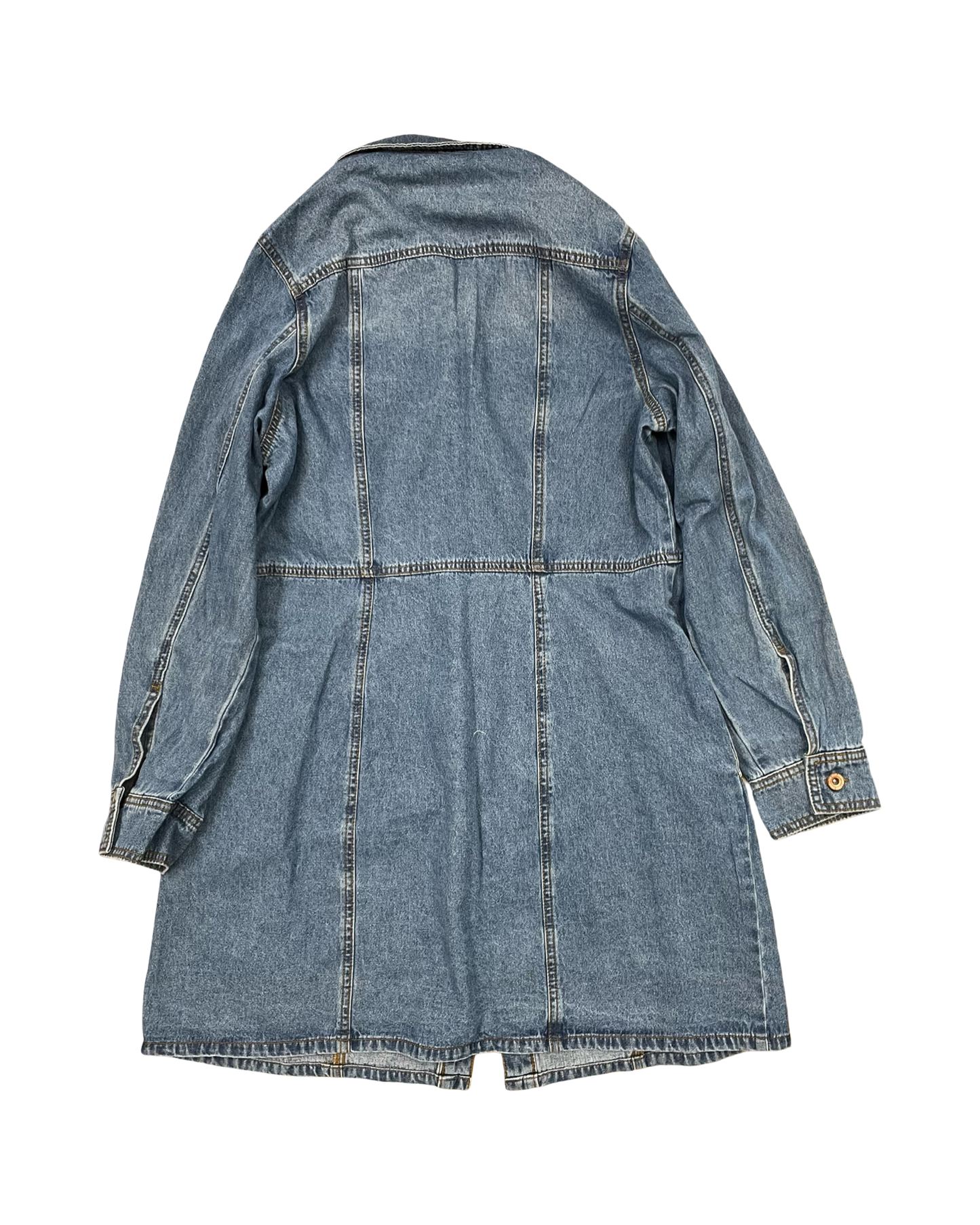 Dress Designer By Frye In Blue Denim, Size:L