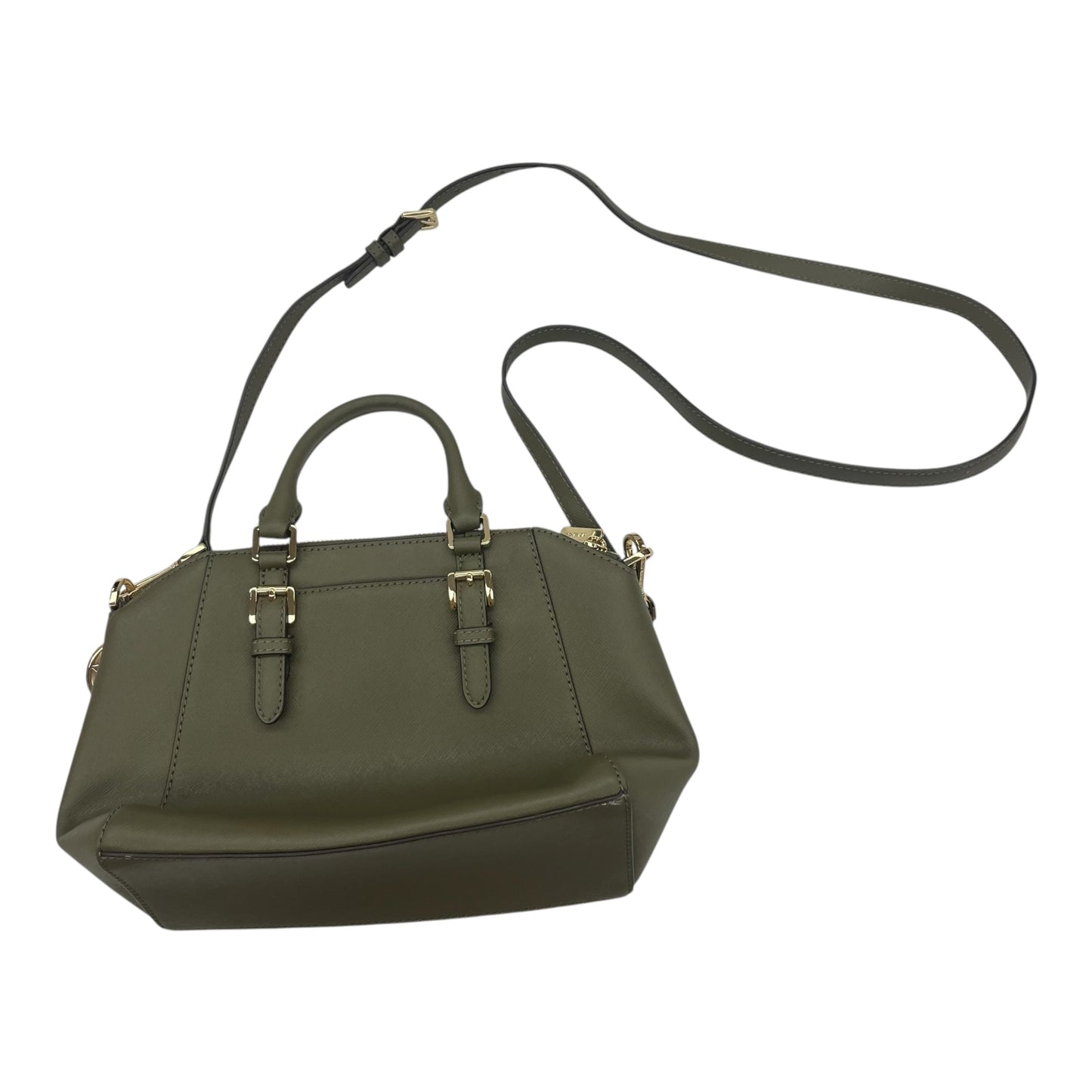 Crossbody Designer By Michael Kors In Green, Size:Medium