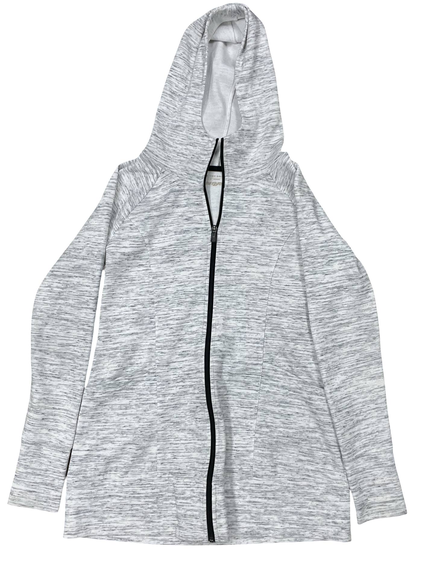 Jacket Other By Tek Gear In Grey & White, Size:S