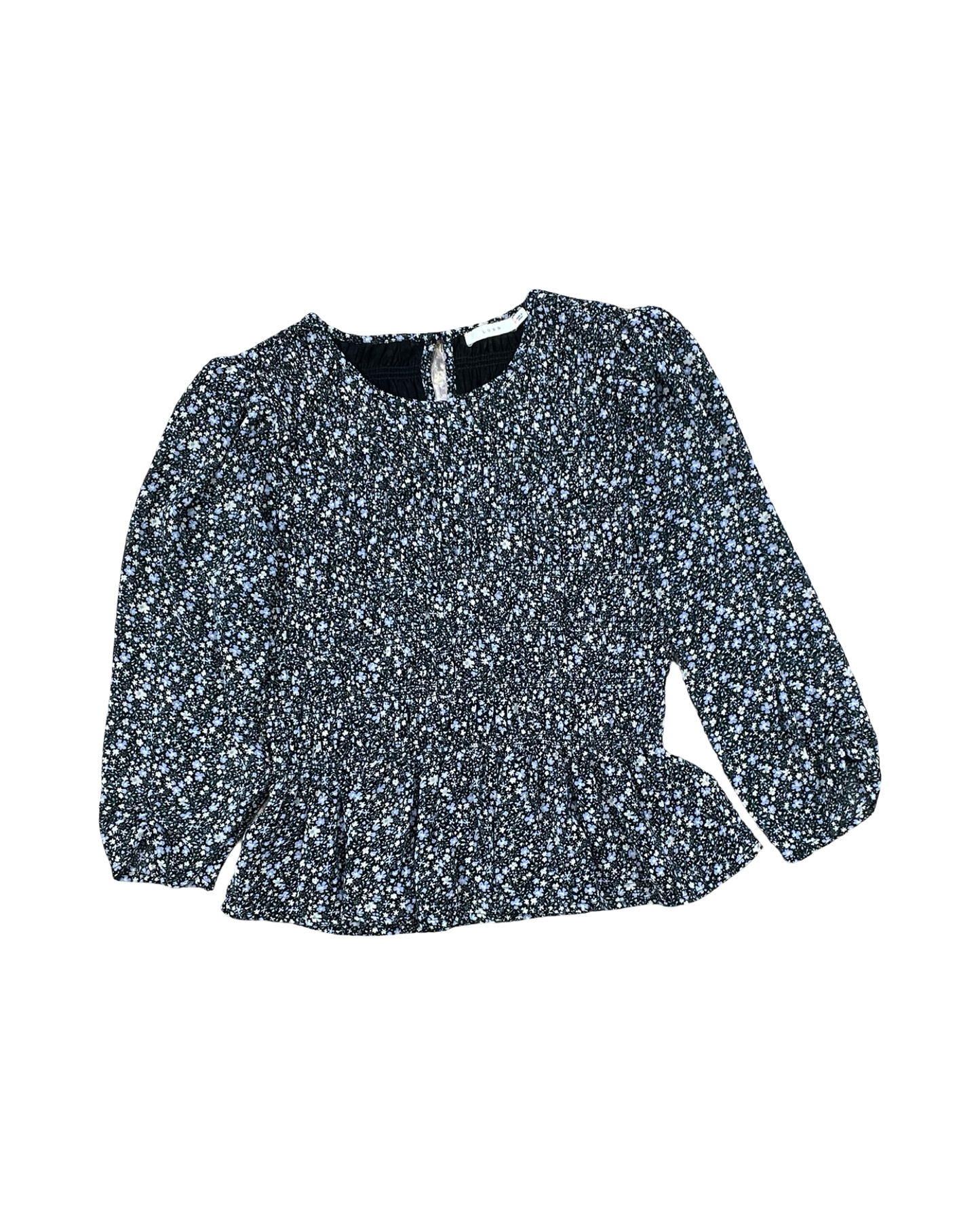 Top 3/4 Sleeve By Clothes Mentor In Blue, Size:M